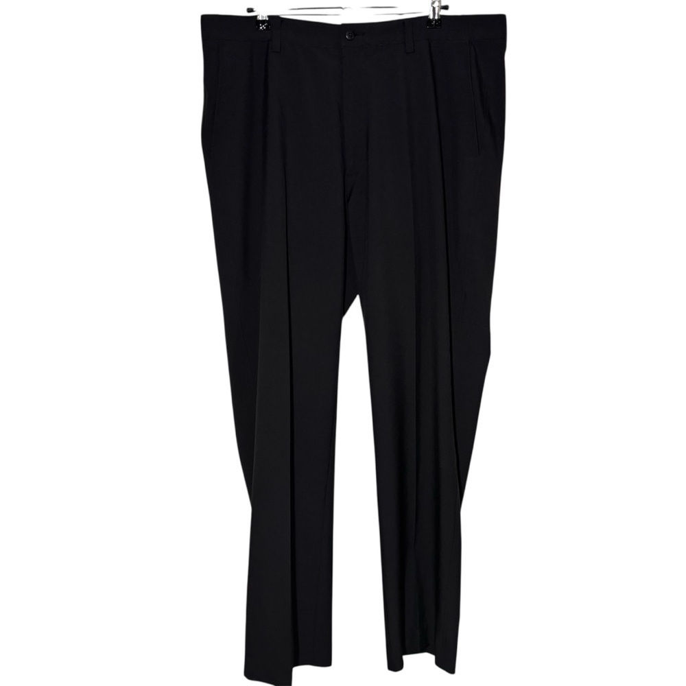 Footjoy Chino Golf Pants Men's 38x32 Black Tour Athletic Fit Performance Stretch